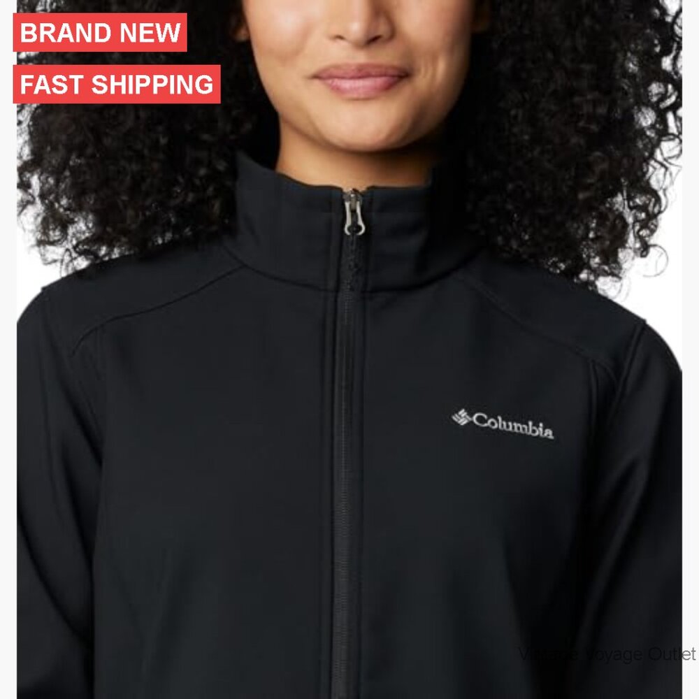 Water-Resistant Softshell Jacket Regular Fit Acti… - image 4